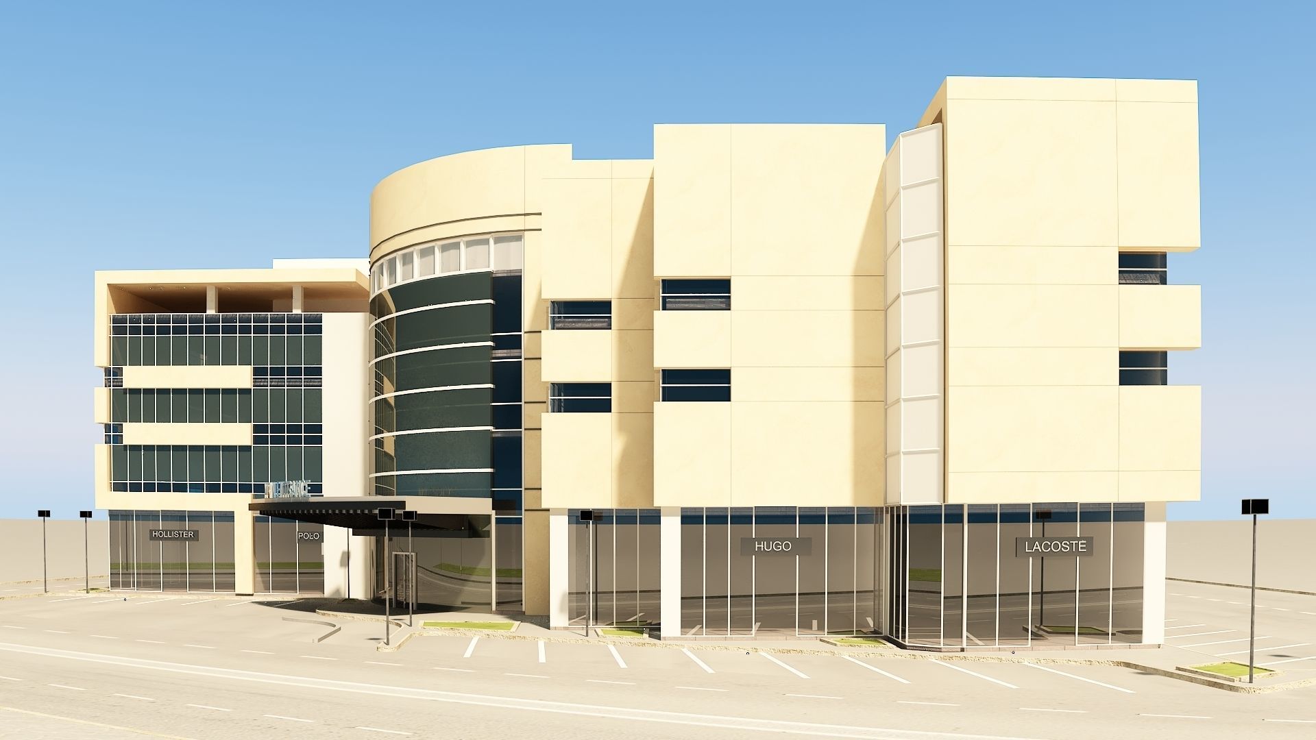 building office 3D model_3