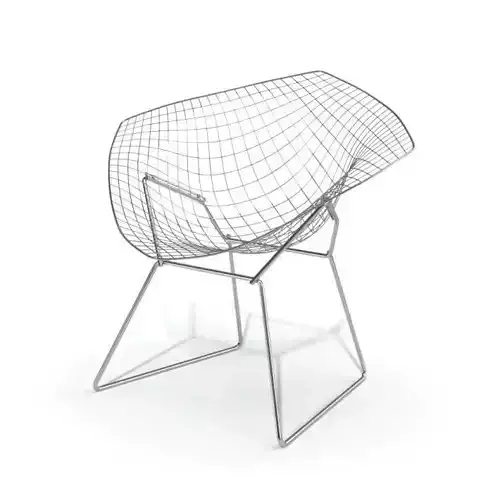 Grid Patterned Chair