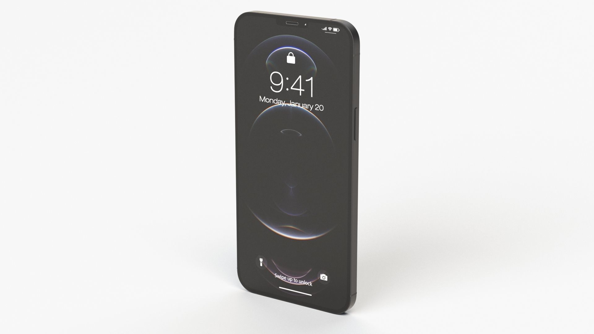 Apple iPhone 12 Pro Max Graphite 3D model_24