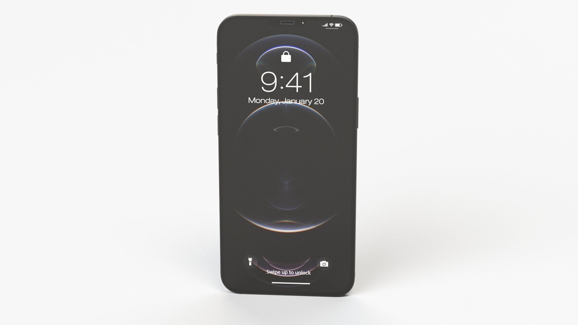 Apple iPhone 12 Pro Max Graphite 3D model_25