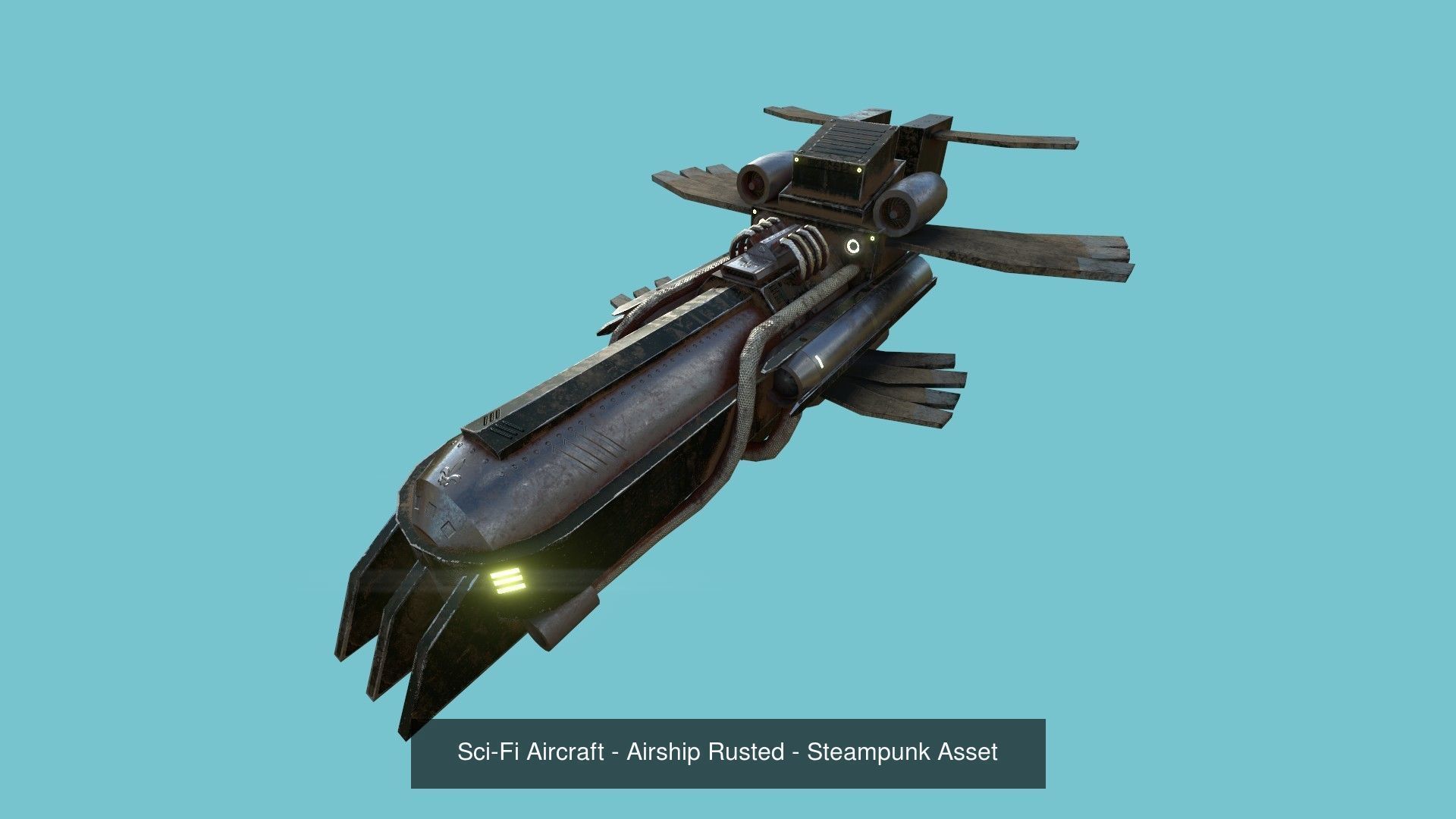 06 Aircraft Spaceship  - Airplanes - Spacecraft Asset 3D Model Collection_1