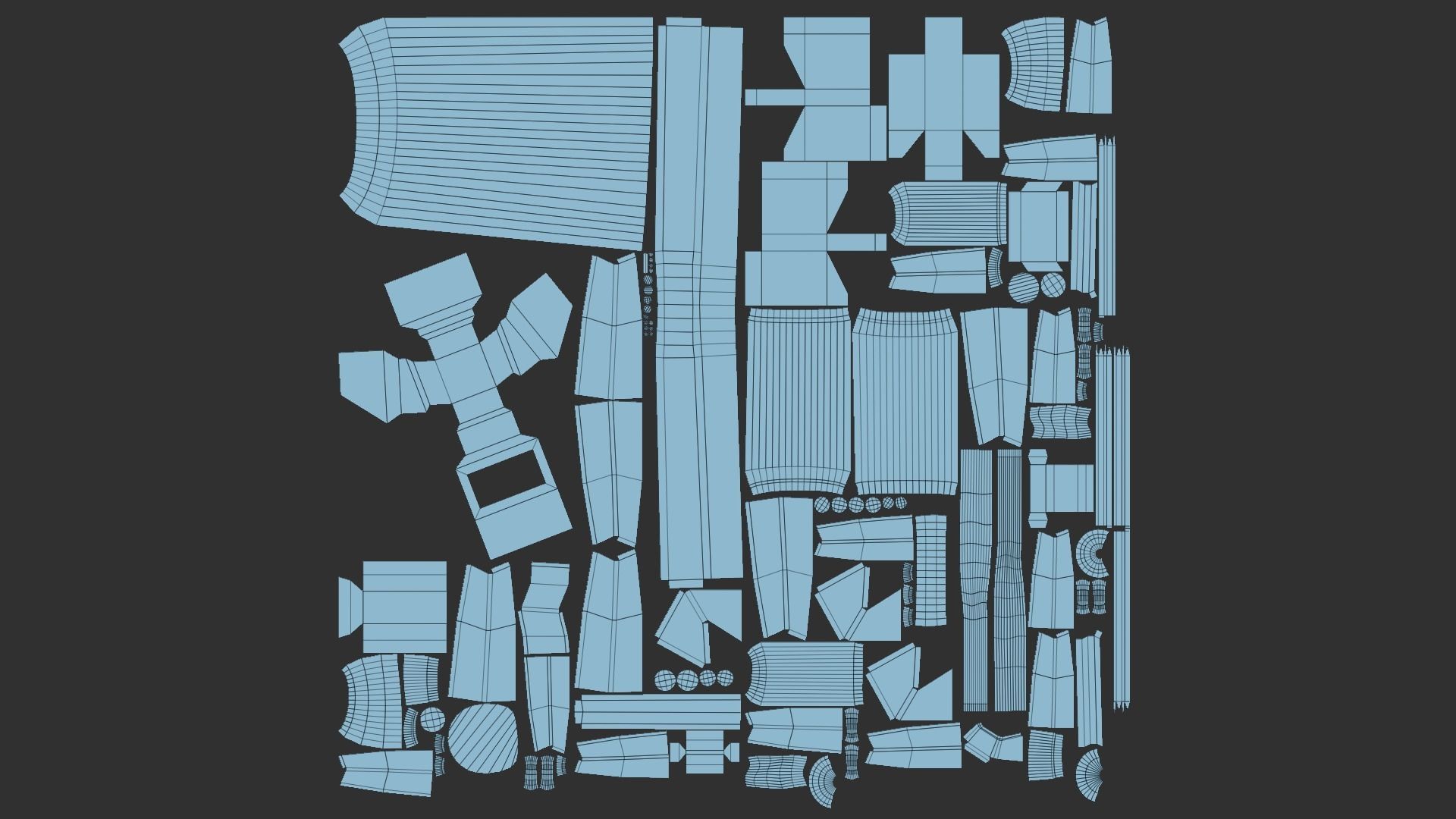 06 Aircraft Spaceship  - Airplanes - Spacecraft Asset 3D Model Collection_9