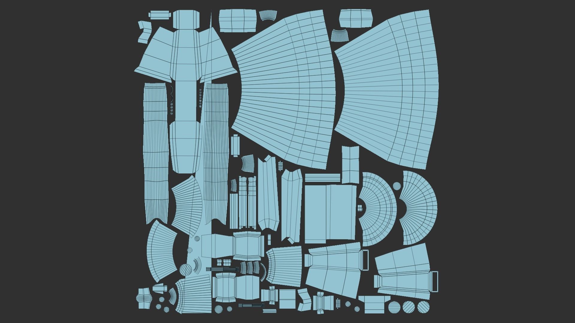 06 Aircraft Spaceship  - Airplanes - Spacecraft Asset 3D Model Collection_19