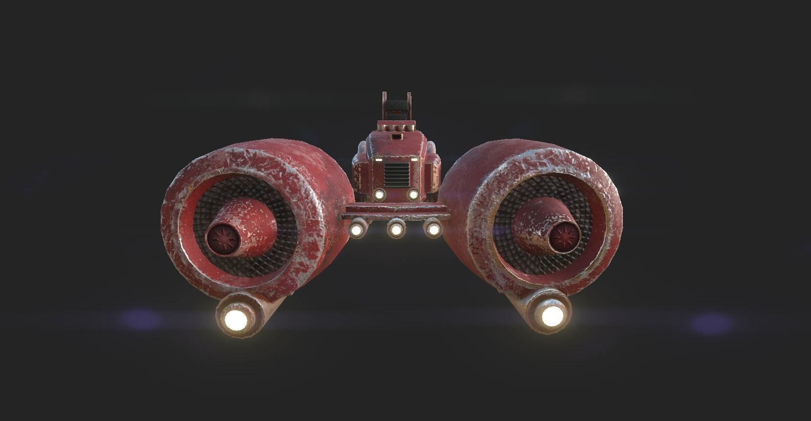 06 Aircraft Spaceship  - Airplanes - Spacecraft Asset 3D Model Collection_18