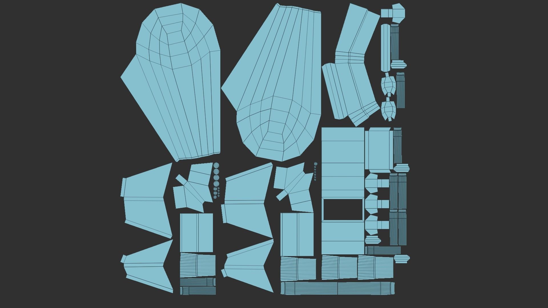 06 Aircraft Spaceship  - Airplanes - Spacecraft Asset 3D Model Collection_33