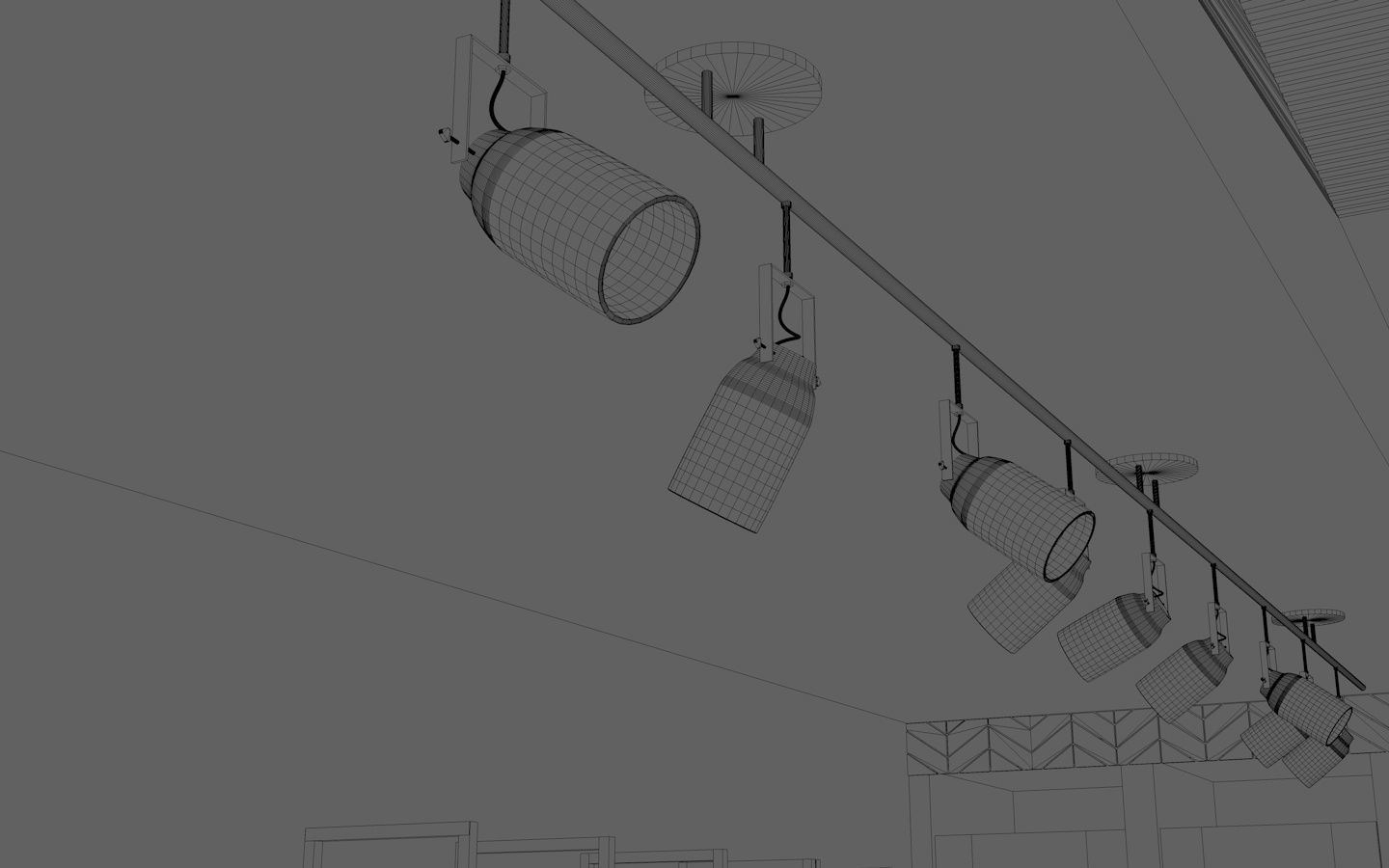 Apparel Clothing Store interior design 3D model 3D model_15