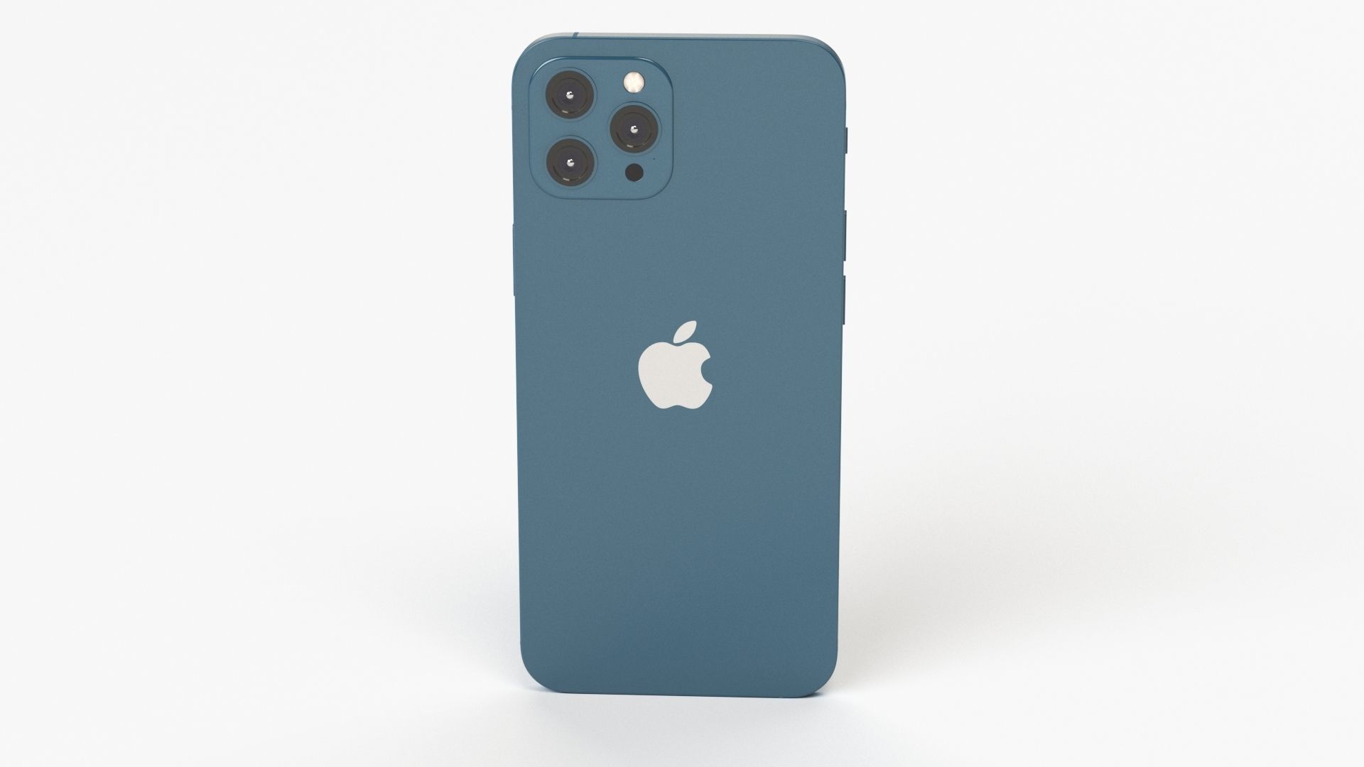 Apple iPhone 12 Pro Max Pacific Blue 3D model_33