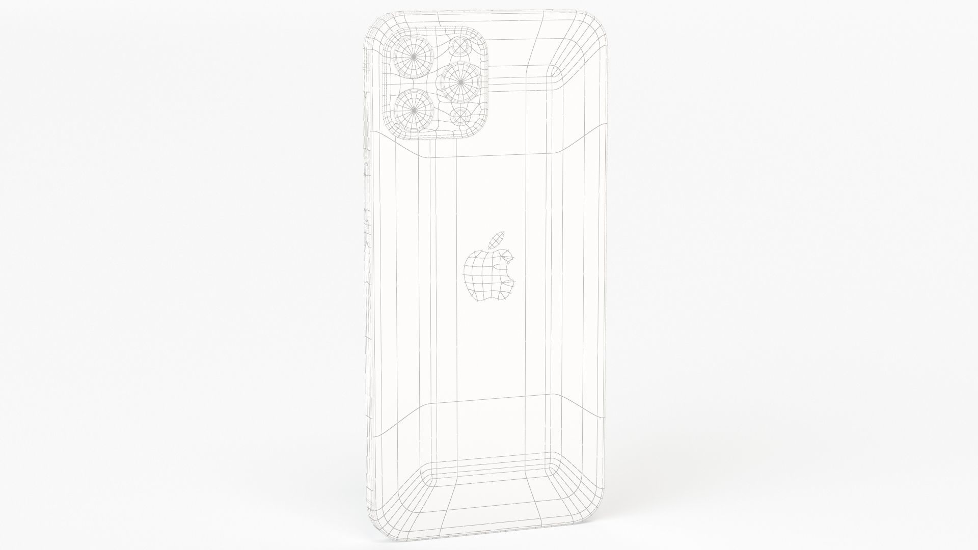 Apple iPhone 12 Pro Max Pacific Blue 3D model_11