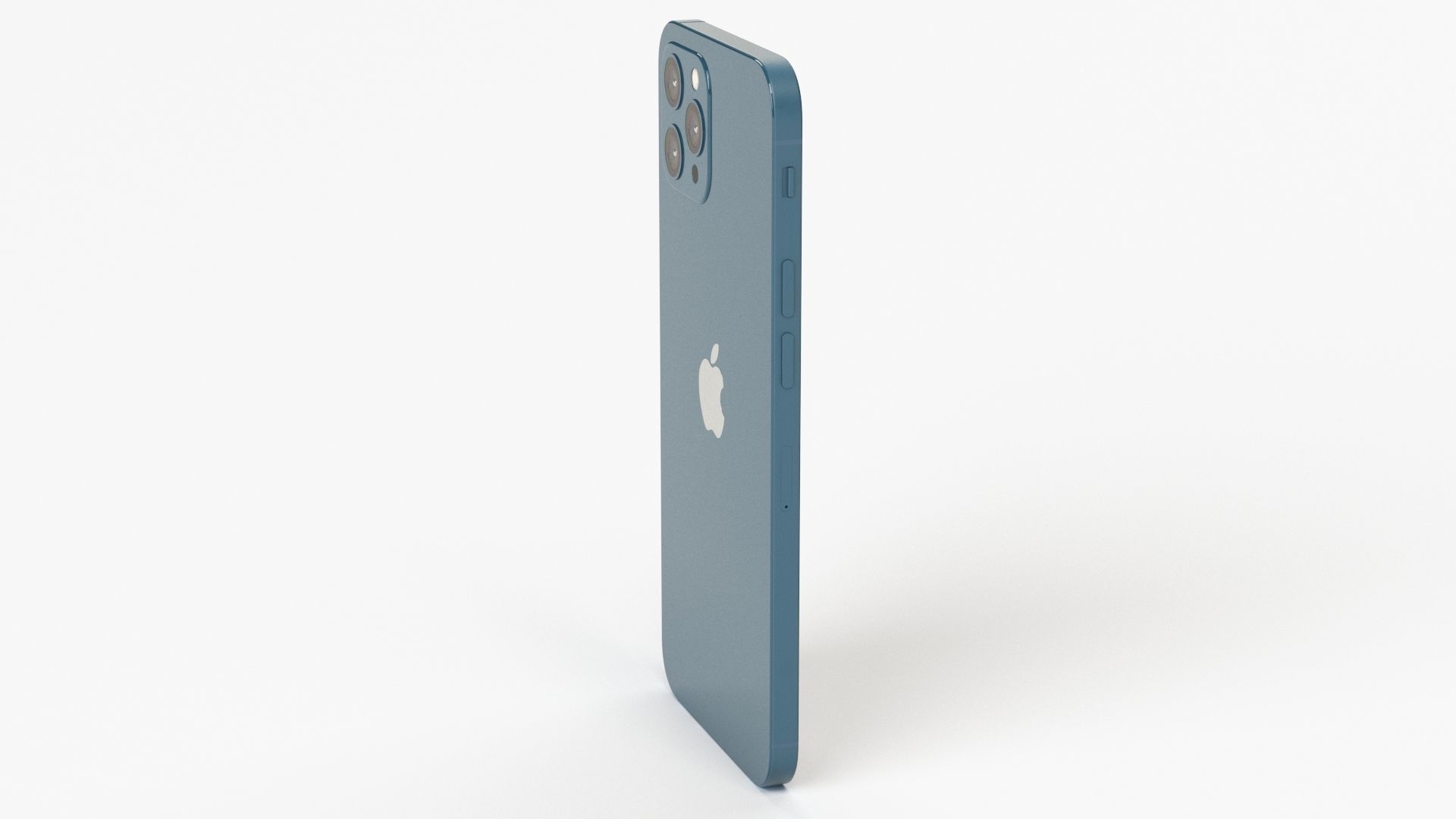 Apple iPhone 12 Pro Max Pacific Blue 3D model_29
