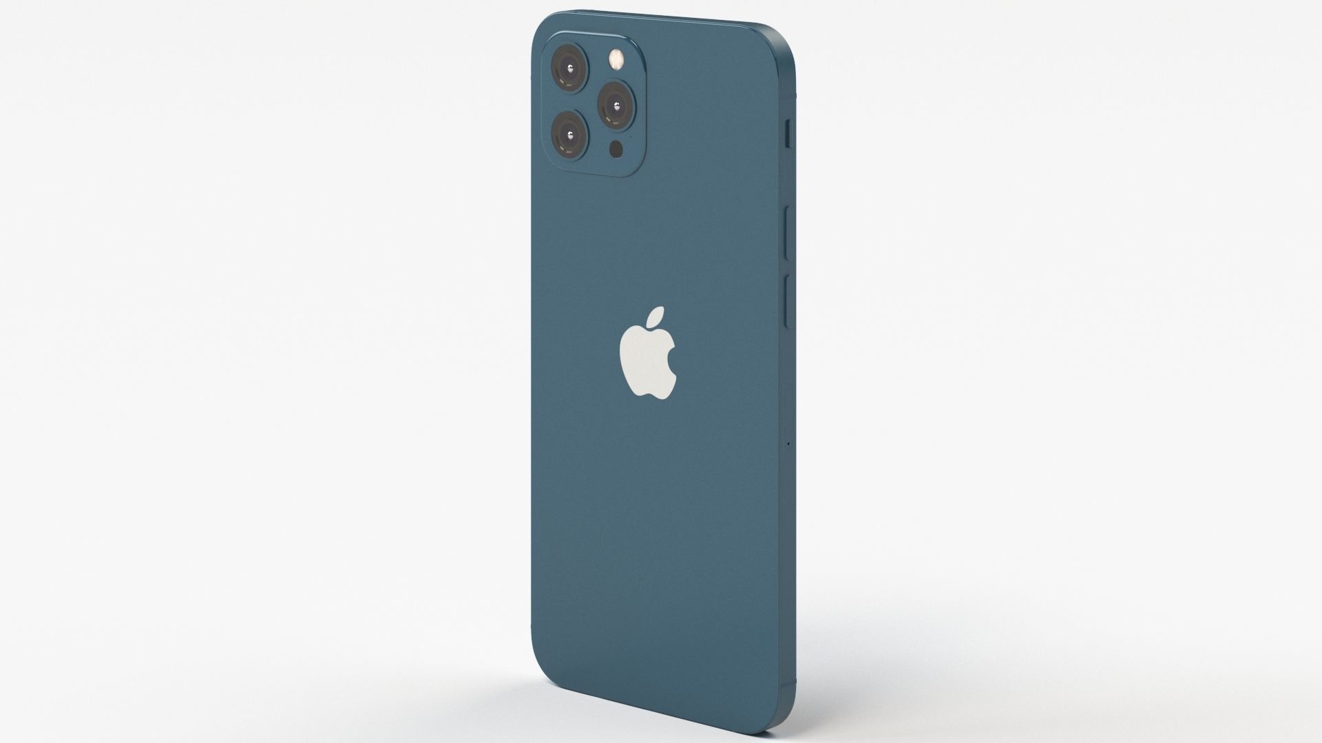 Apple iPhone 12 Pro Max Pacific Blue 3D model_14