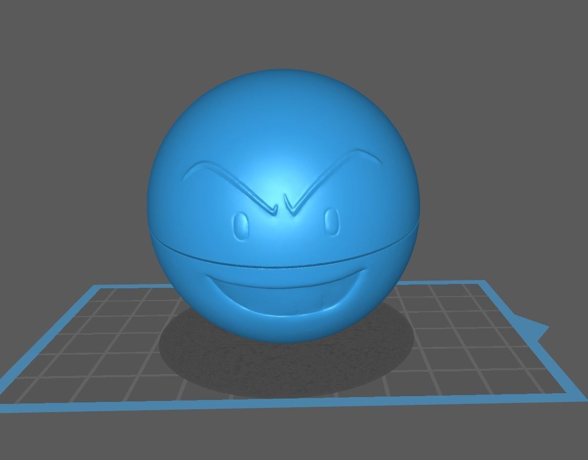 Electrode Pokemon Fanart Model 3D print model_3