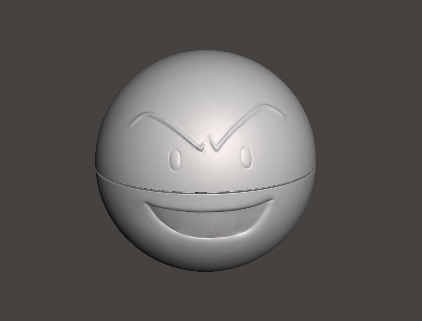 Electrode Pokemon Fanart Model 3D print model_1