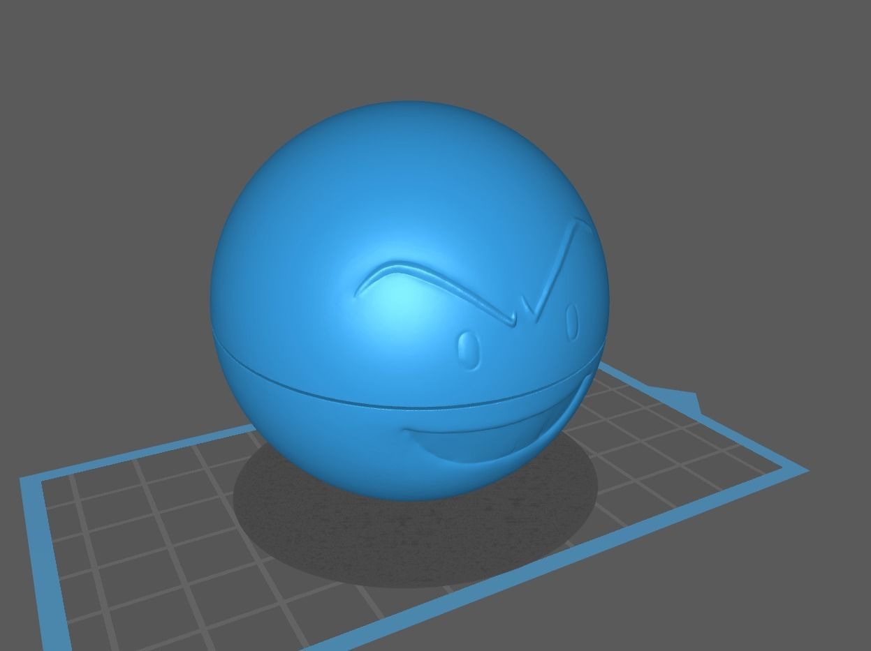 Electrode Pokemon Fanart Model 3D print model_2