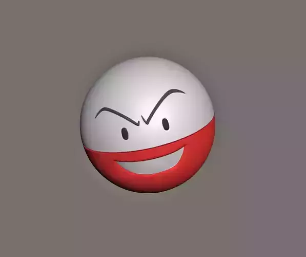 Electrode Pokemon Fanart Model