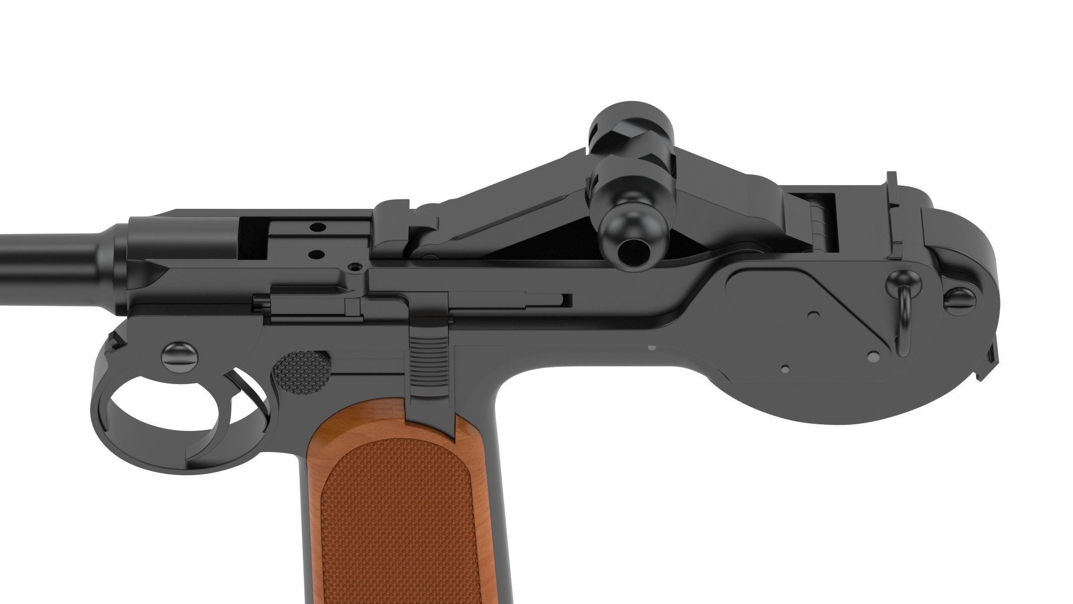 Borchardt C-93 3D model_9