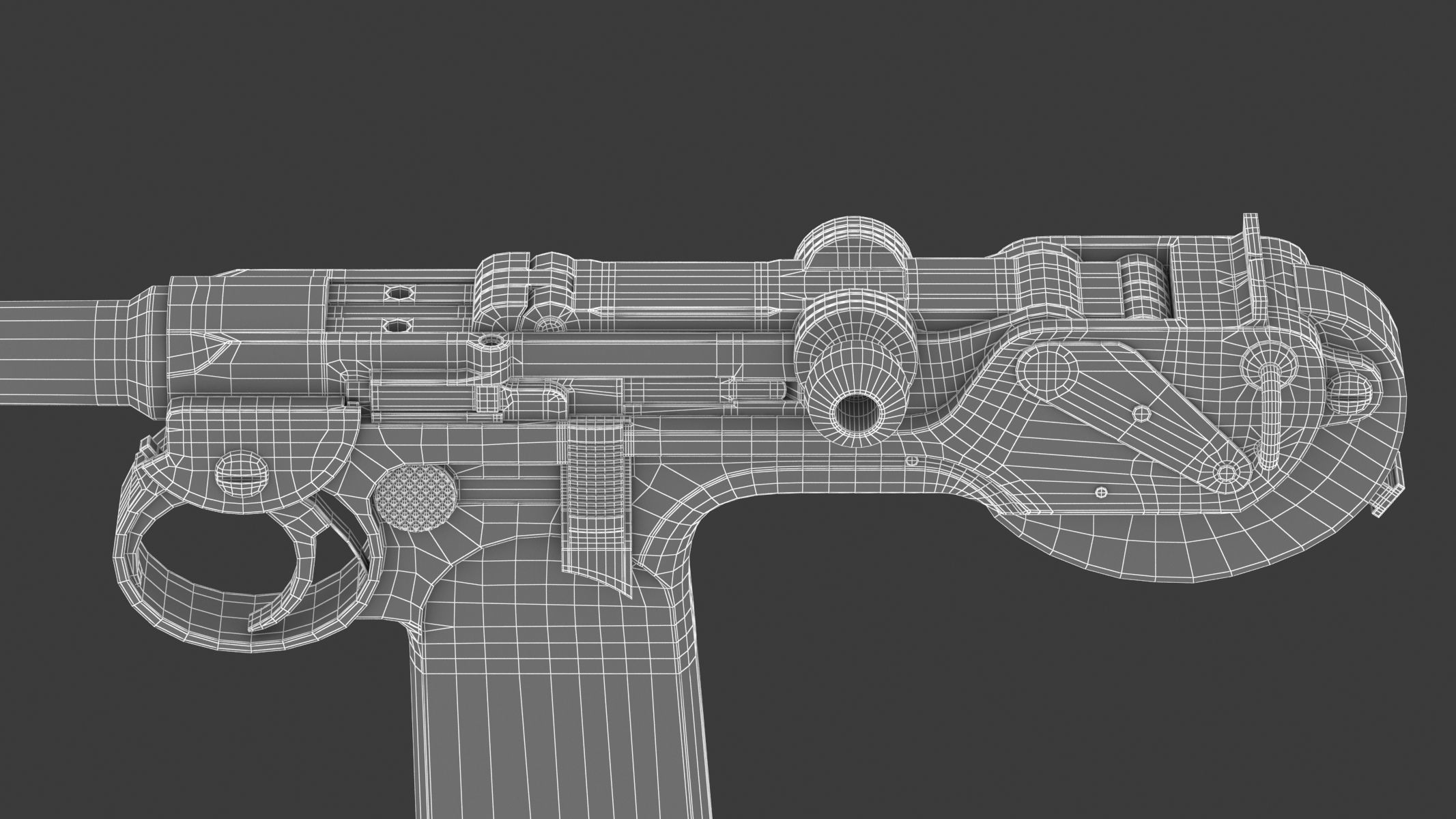 Borchardt C-93 3D model_19