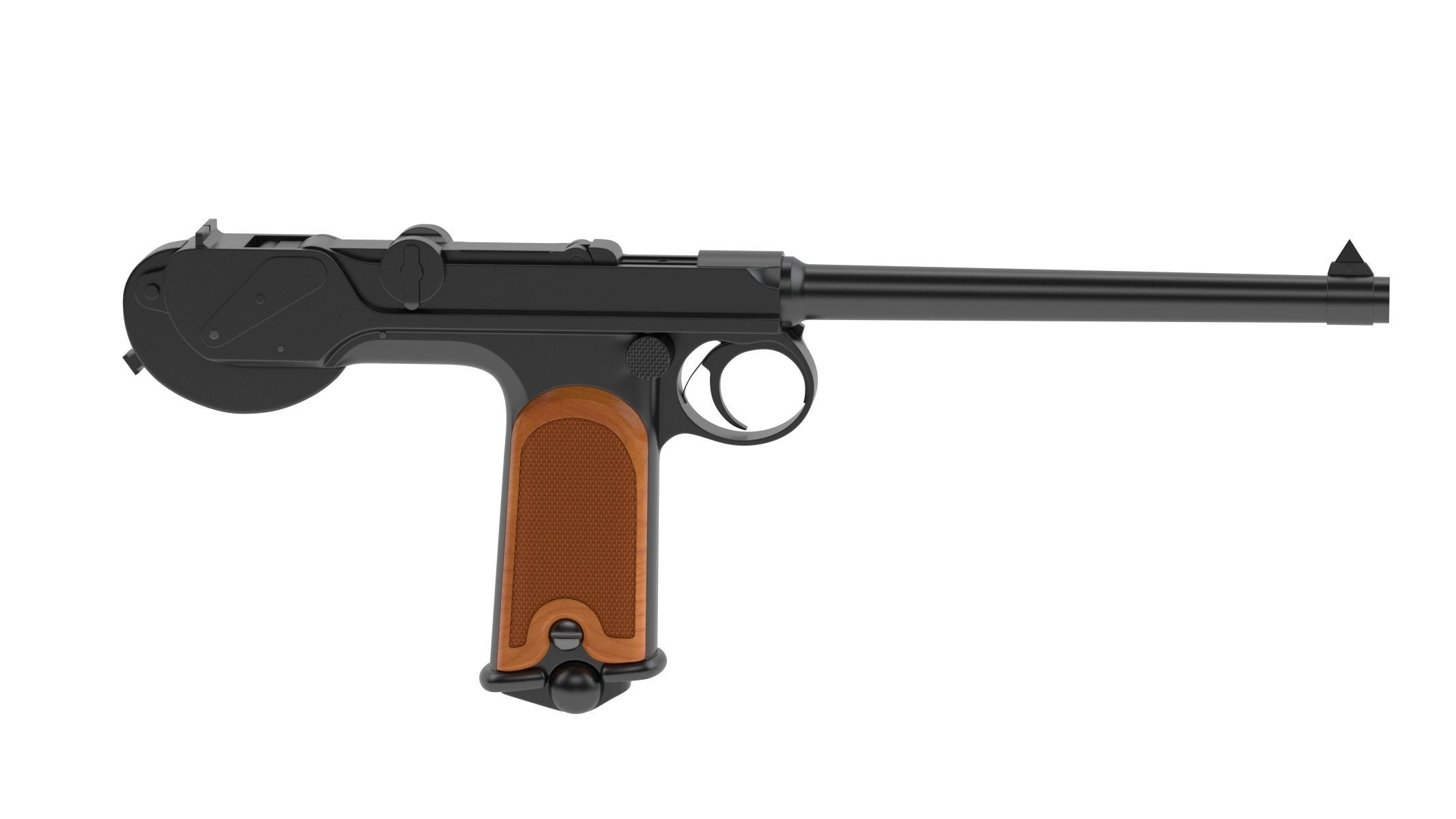 Borchardt C-93 3D model_3