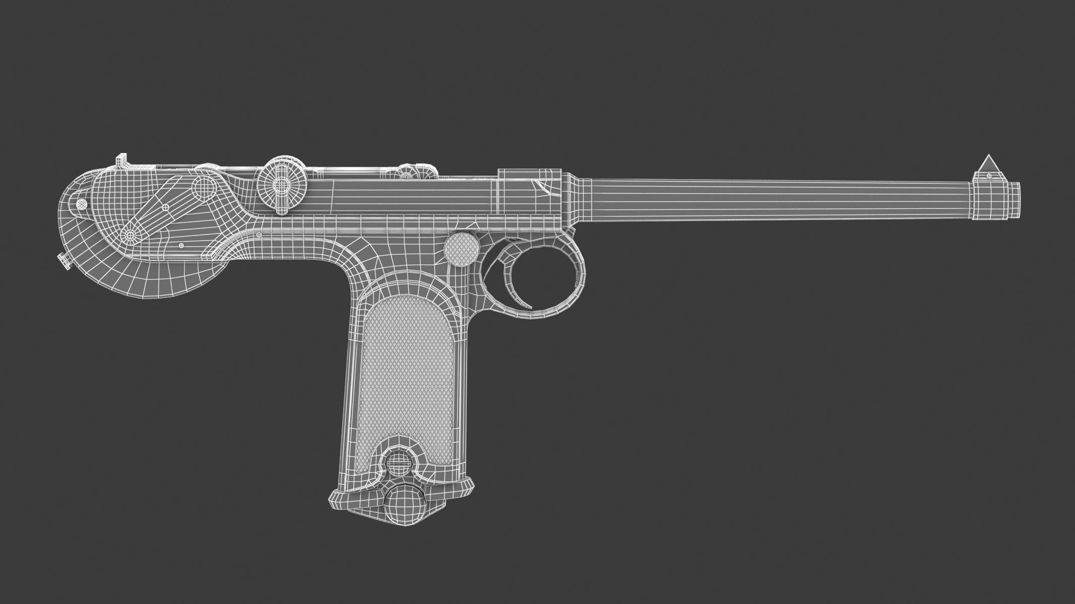 Borchardt C-93 3D model_13
