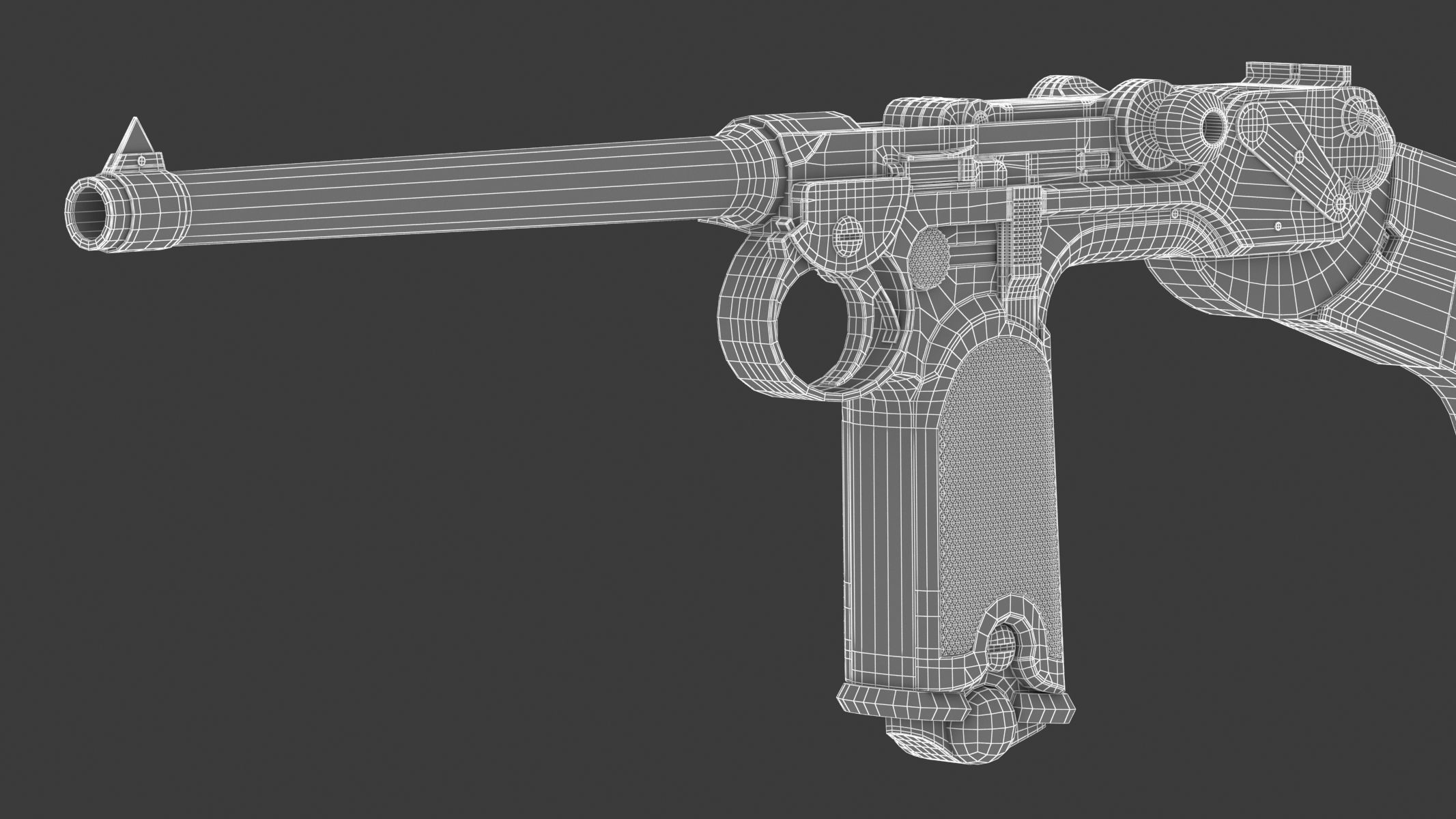 Borchardt C-93 3D model_17