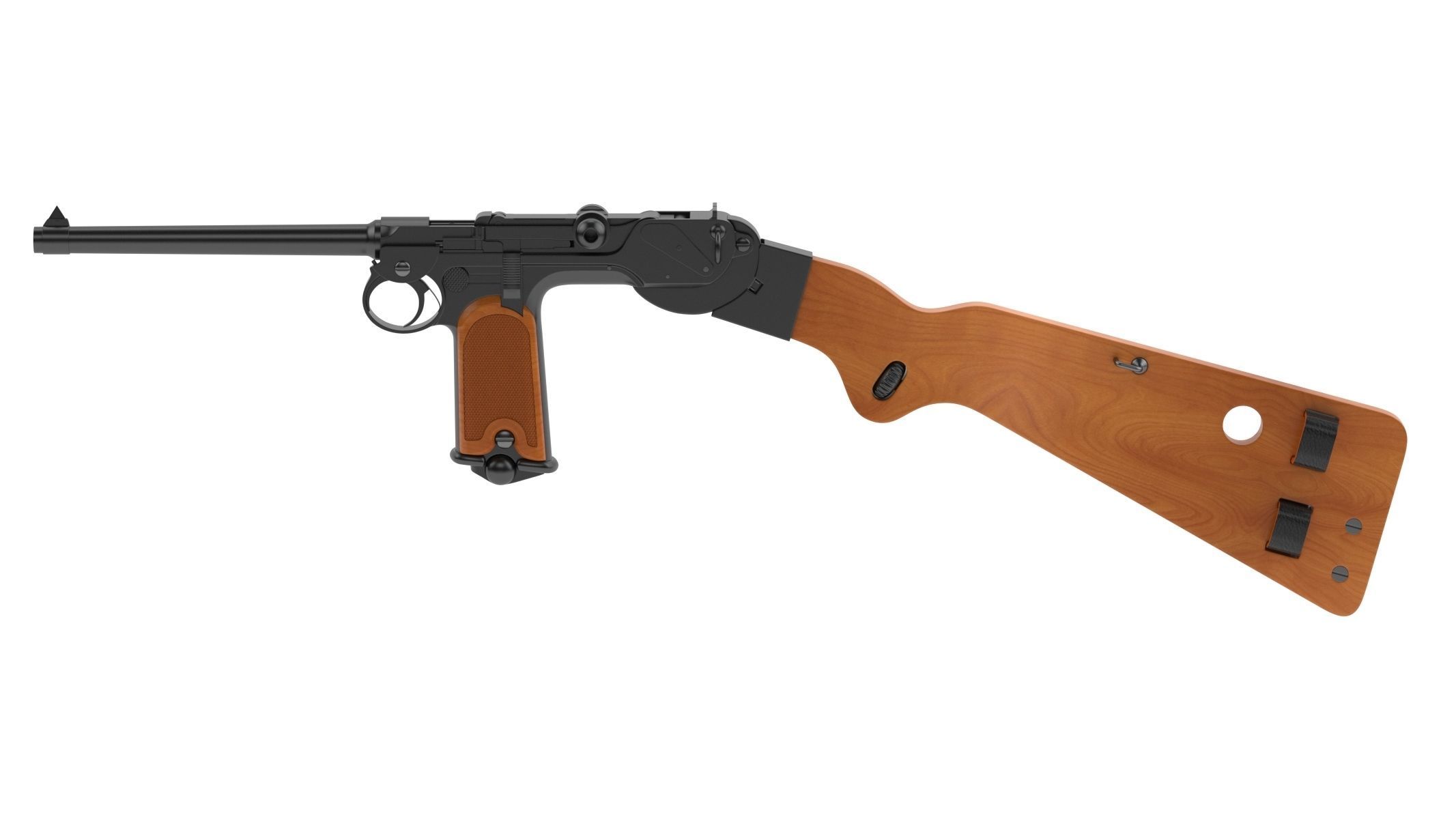 Borchardt C-93 3D model_2