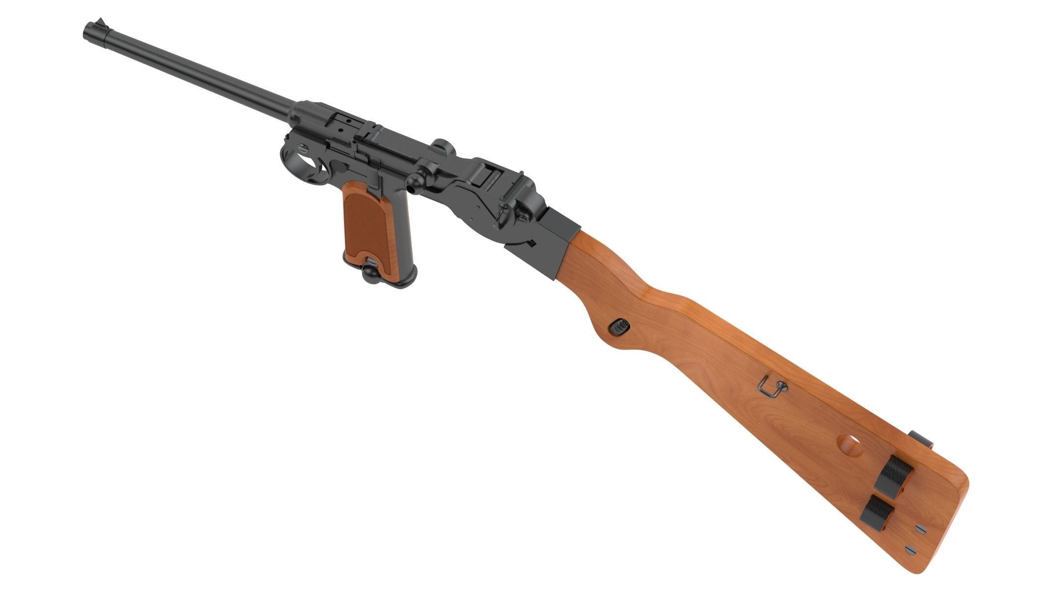 Borchardt C-93 3D model_1