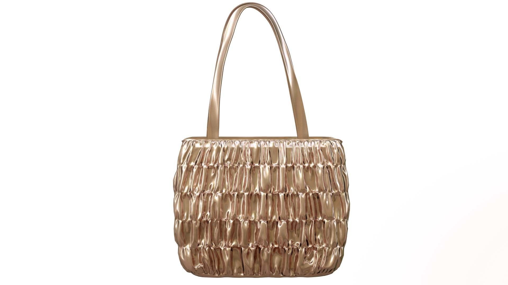 Elegant Woman Handbag Low-poly 3D model_4