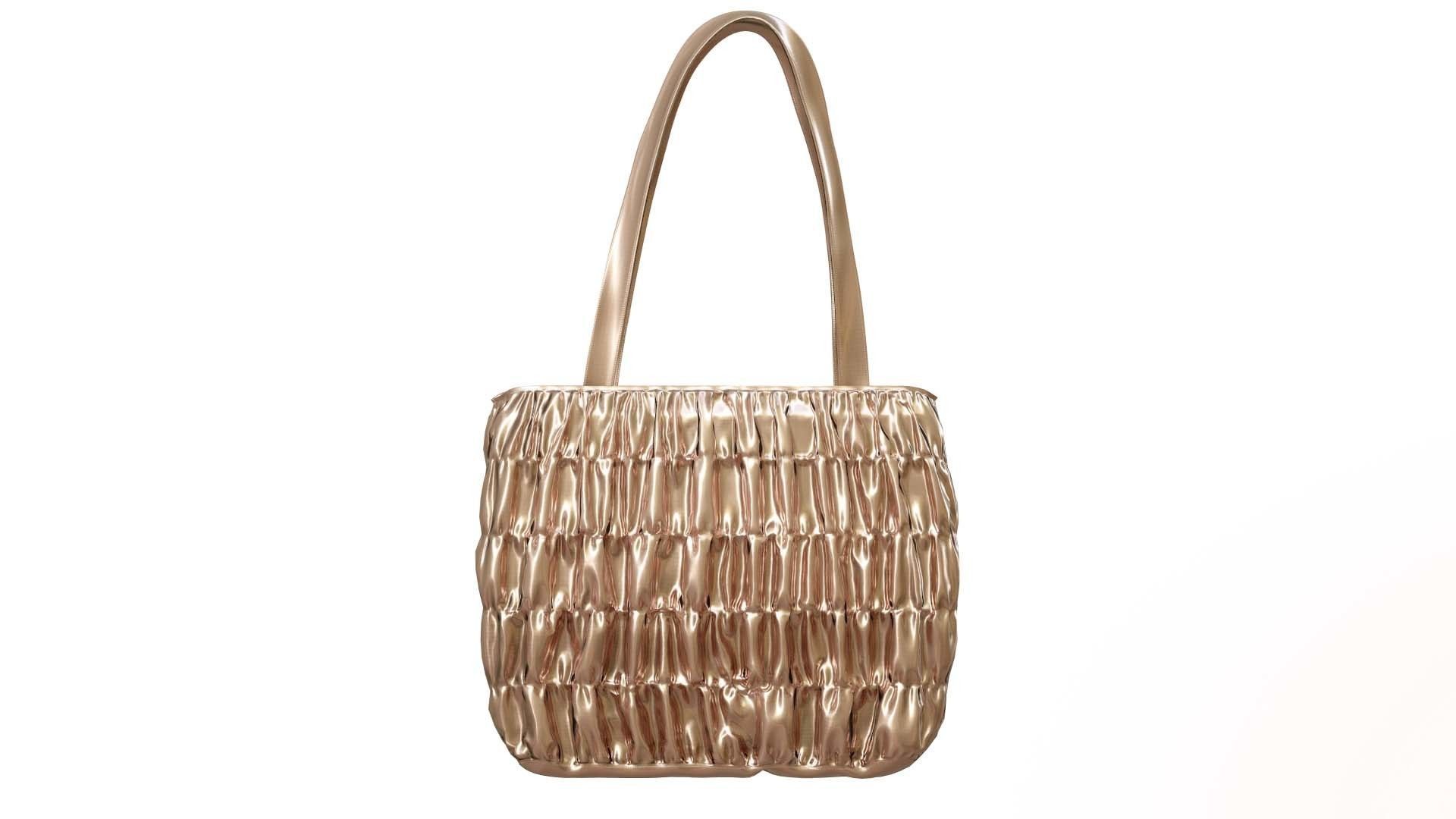 Elegant Woman Handbag Low-poly 3D model_6