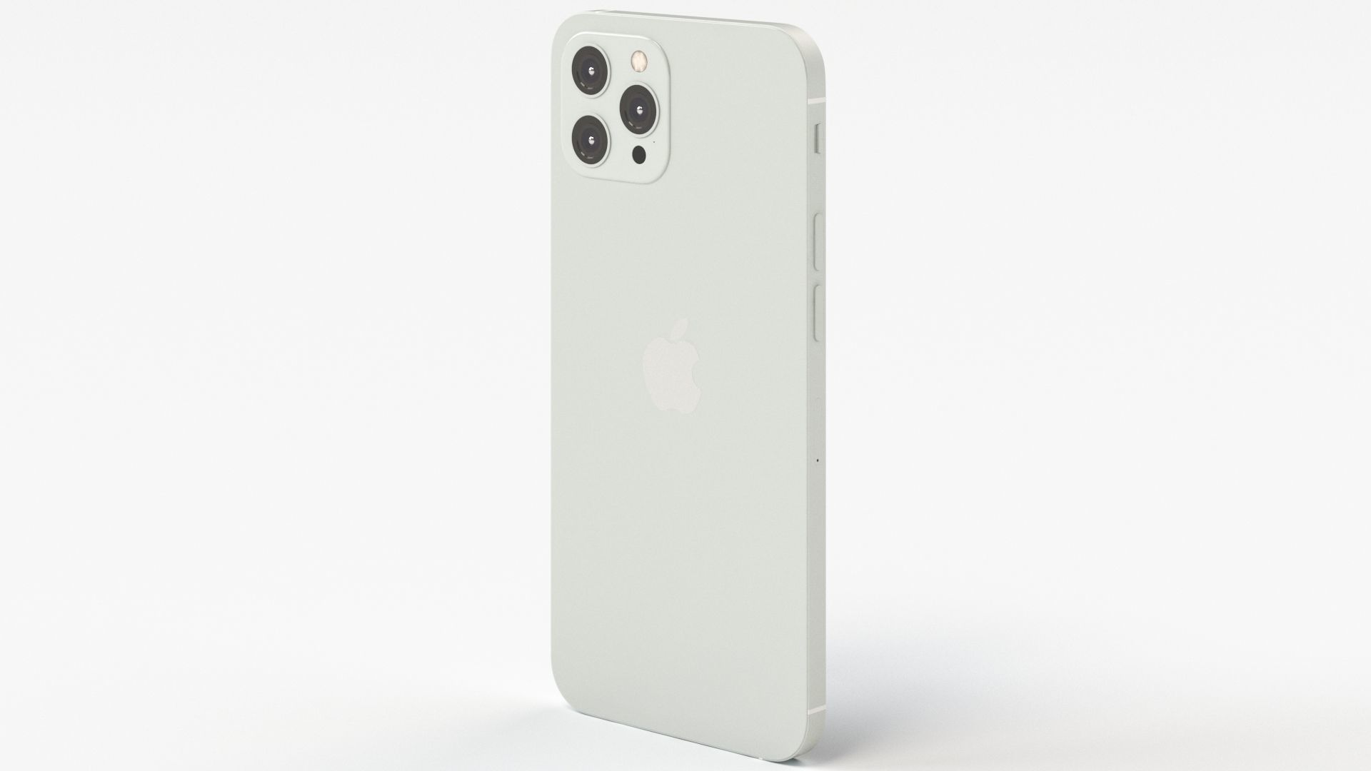 Apple iPhone 12 Pro Max Silver 3D model_14