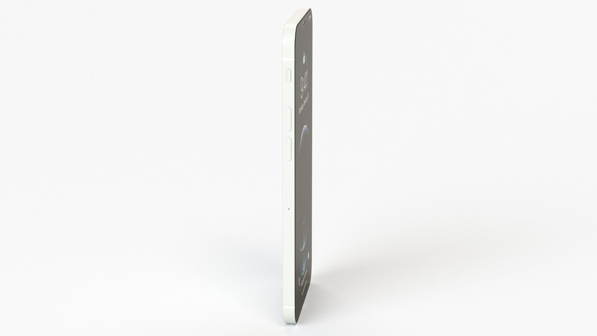 Apple iPhone 12 Pro Max Silver 3D model_28