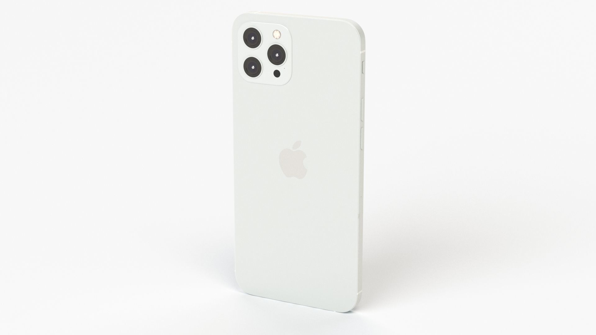 Apple iPhone 12 Pro Max Silver 3D model_31