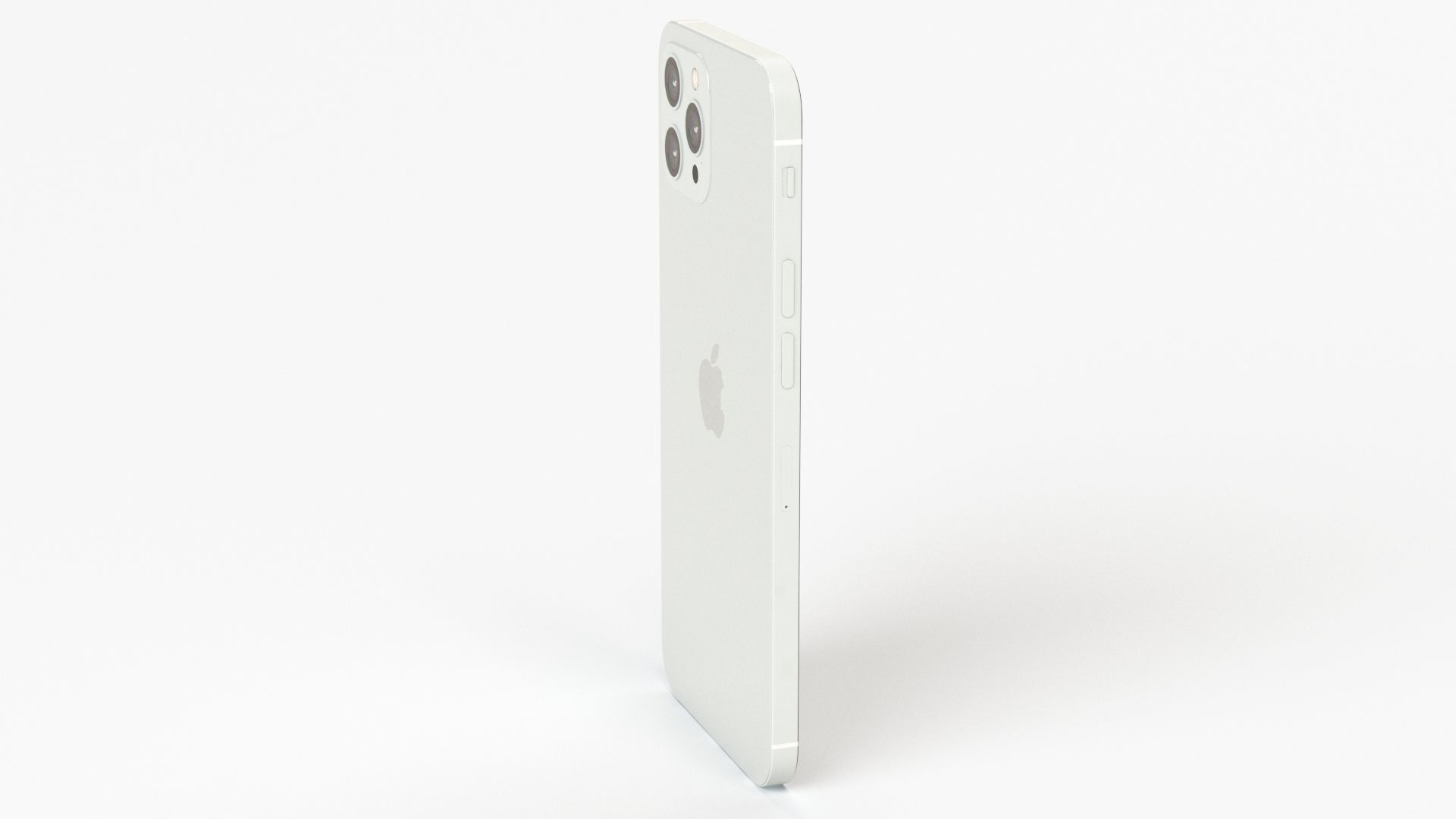 Apple iPhone 12 Pro Max Silver 3D model_29
