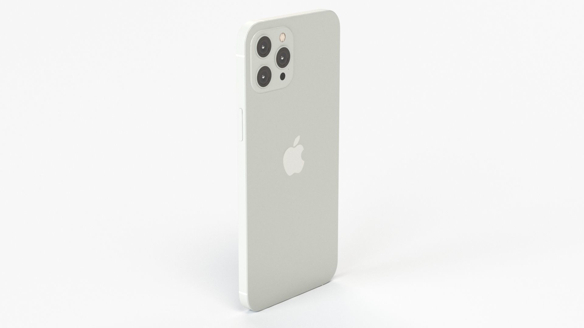Apple iPhone 12 Pro Max Silver 3D model_20