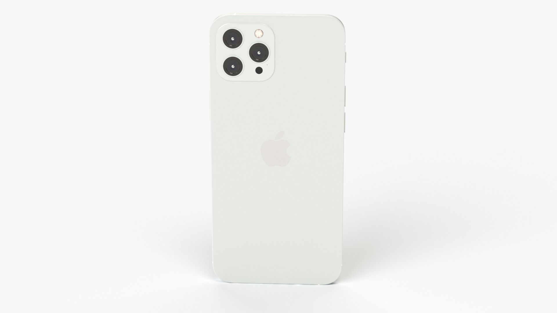 Apple iPhone 12 Pro Max Silver 3D model_33