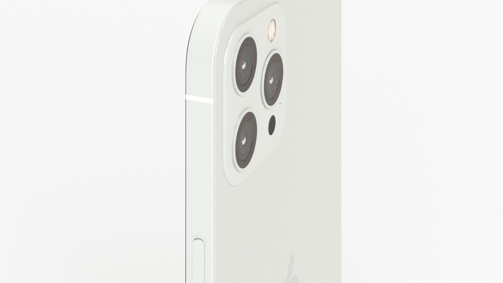 Apple iPhone 12 Pro Max Silver 3D model_3