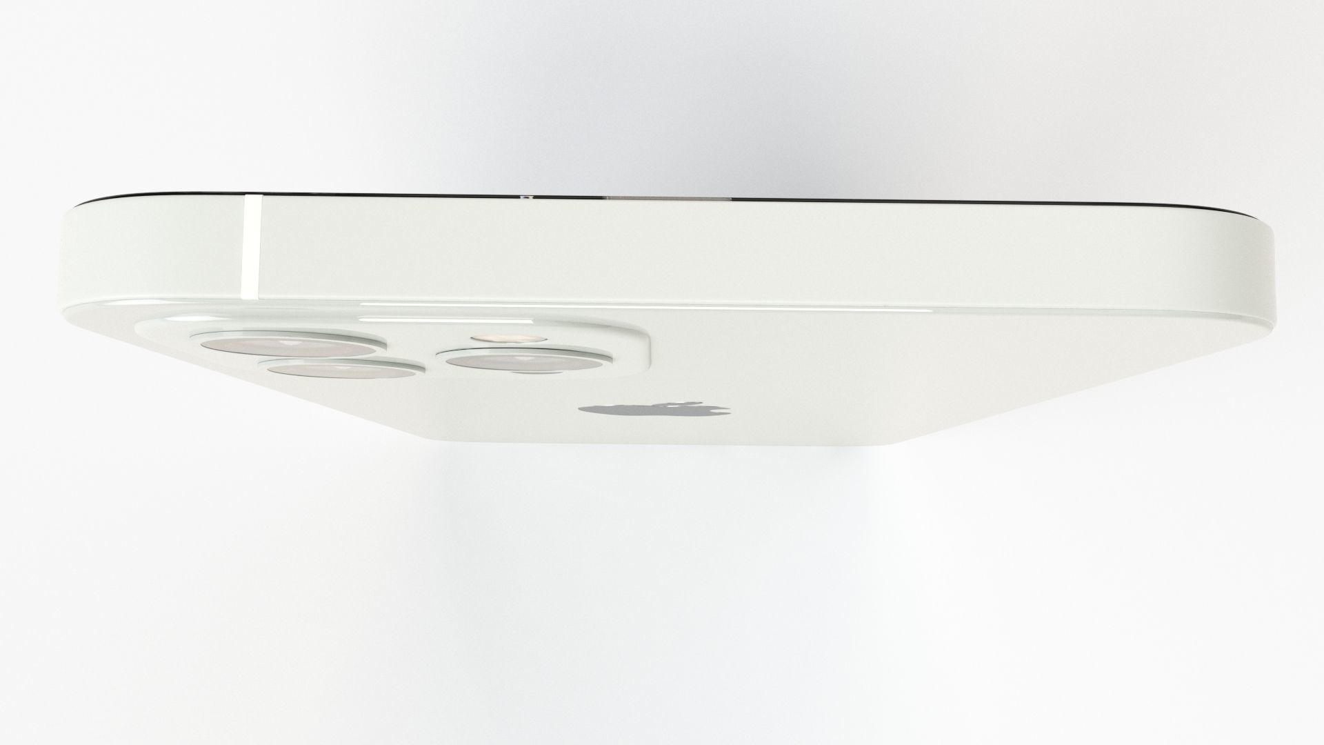 Apple iPhone 12 Pro Max Silver 3D model_4