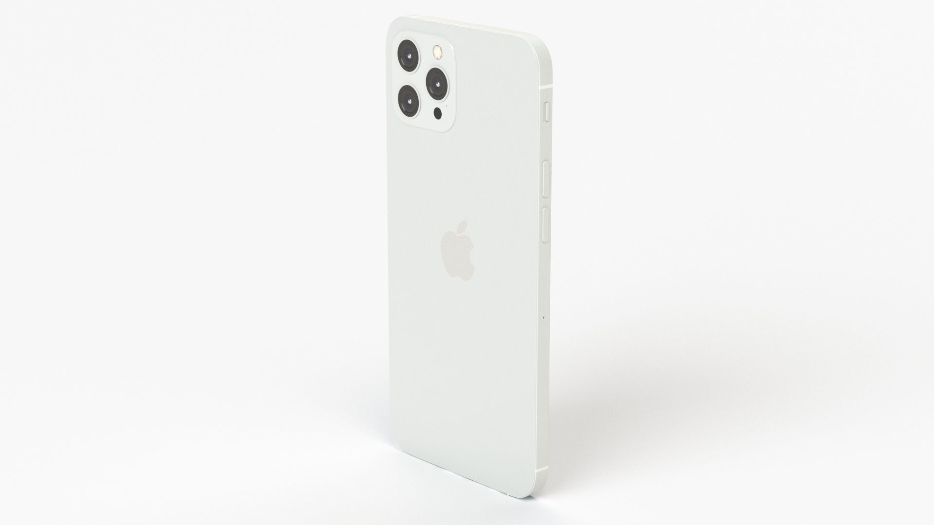 Apple iPhone 12 Pro Max Silver 3D model_30