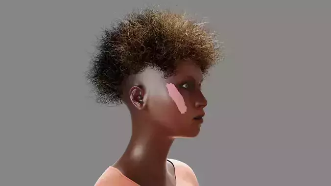 Rigged Katty Jungle Girl