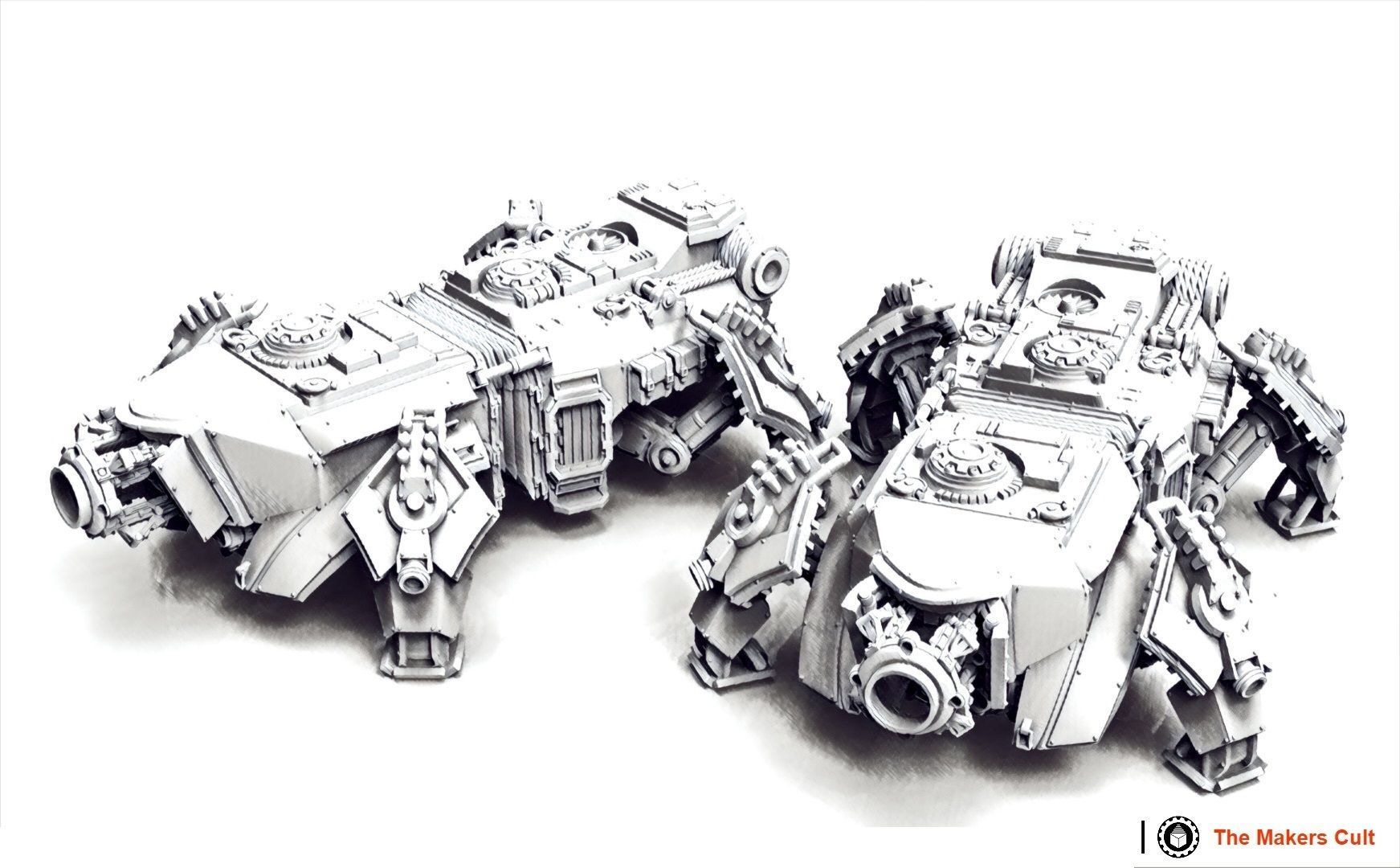 Landshark Armored Transport 3D print model_3