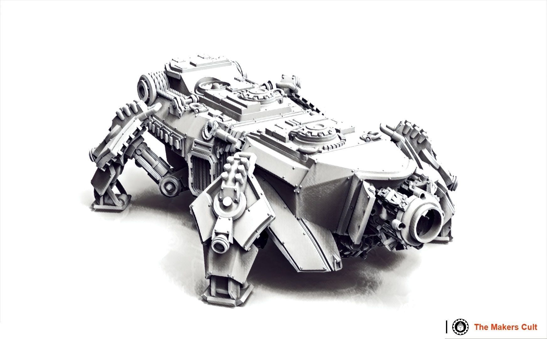 Landshark Armored Transport 3D print model_9