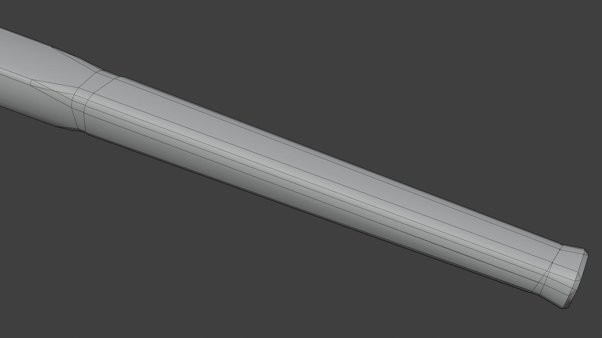 Apocalyptic handmade weapons Low-poly 3D model_10