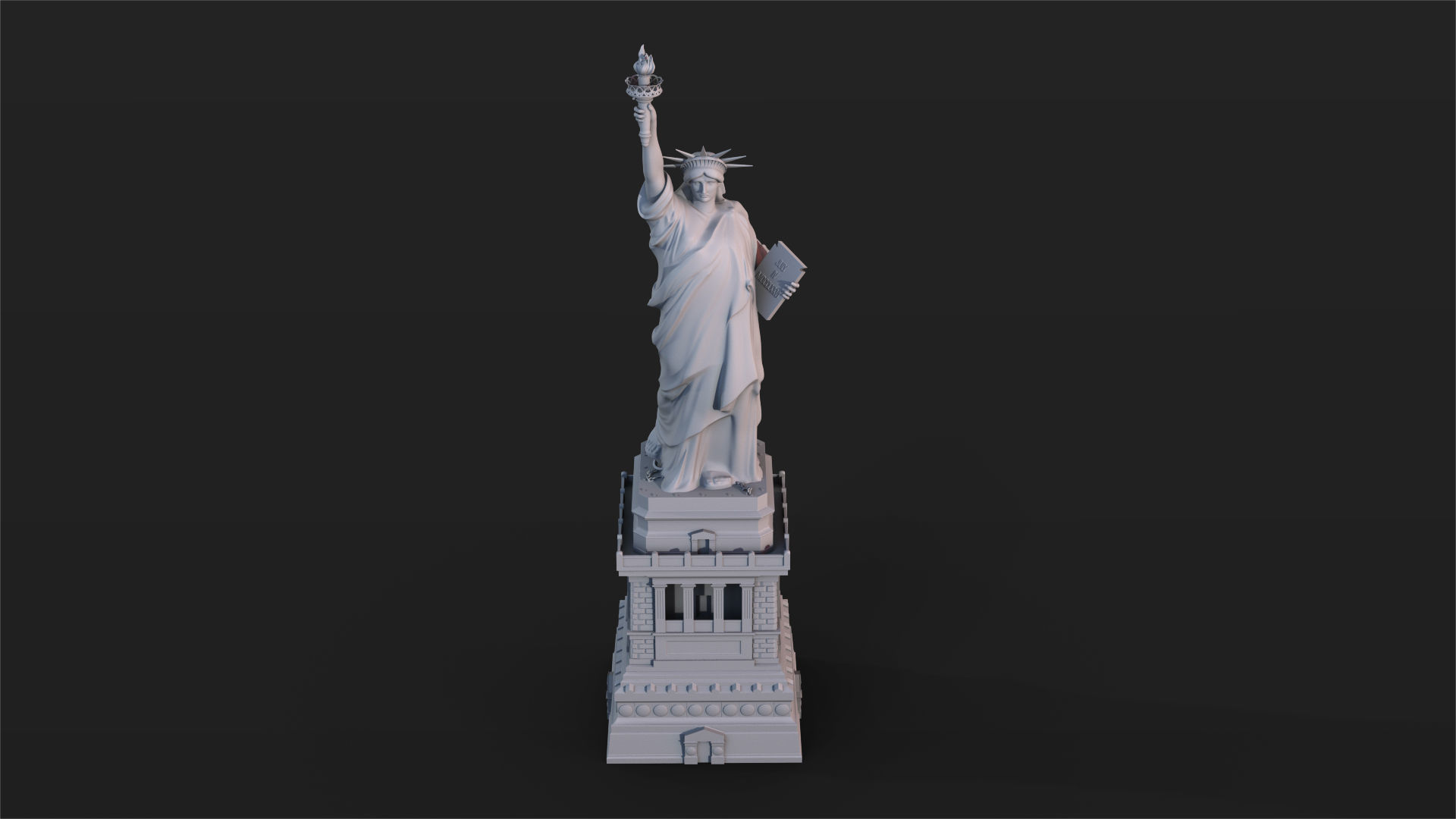 Statue of Liberty Printable 3D model 3D printable | CGTrader