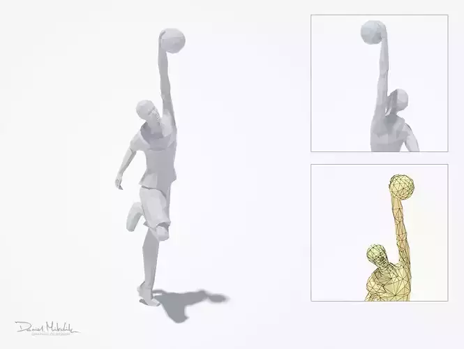 Basketball Sport Pose