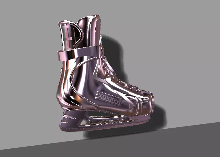 pendant ice skate 3D model