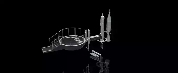 Star Wars Empire Strikes Back Bespin Dual  3D print model