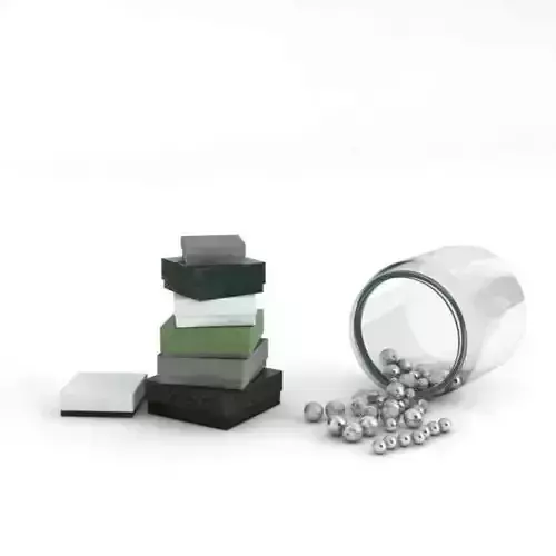 Boxes And Spilled Marbles 3D model