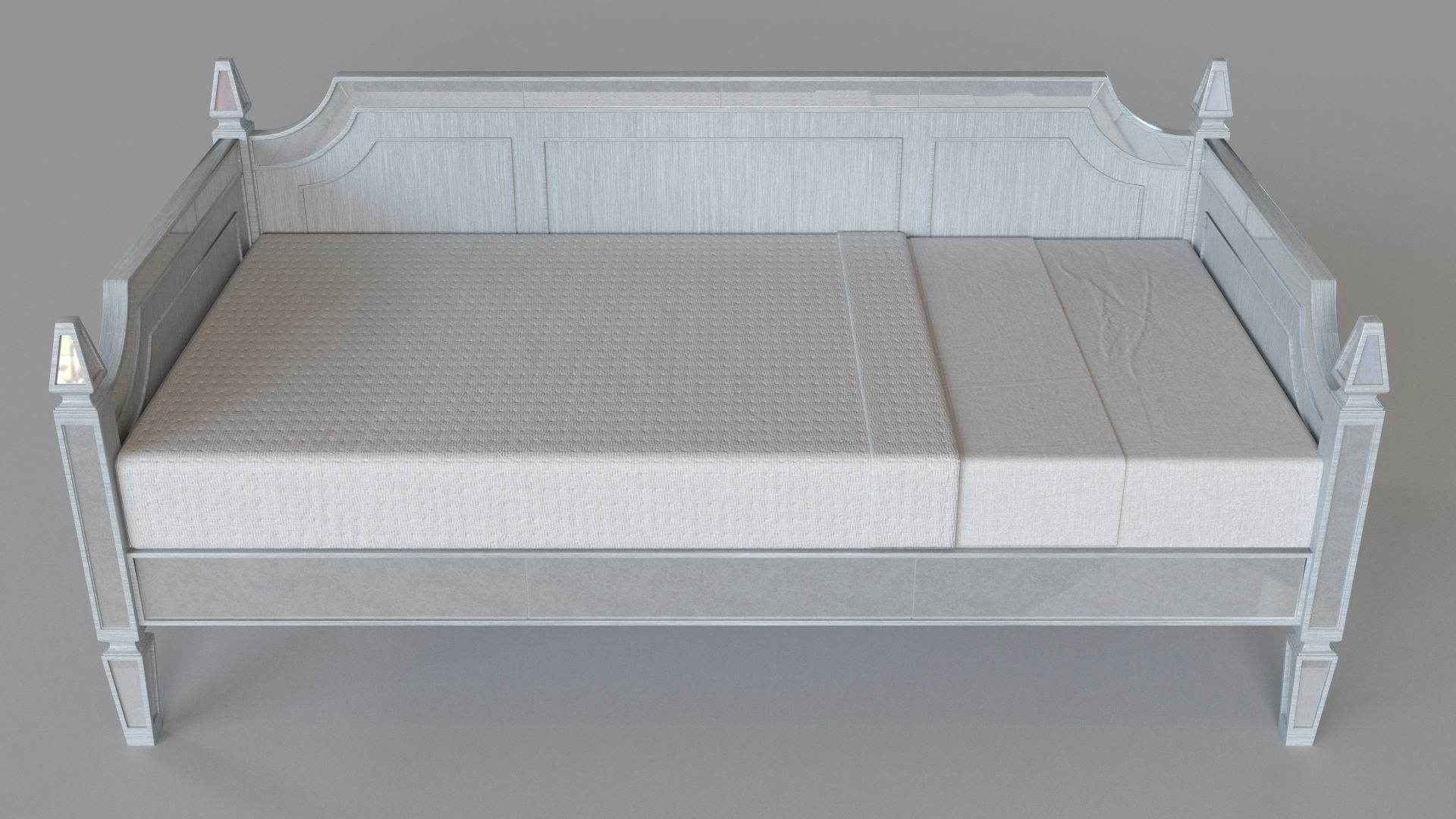 Hayworth Silver Daybed 3D model_1