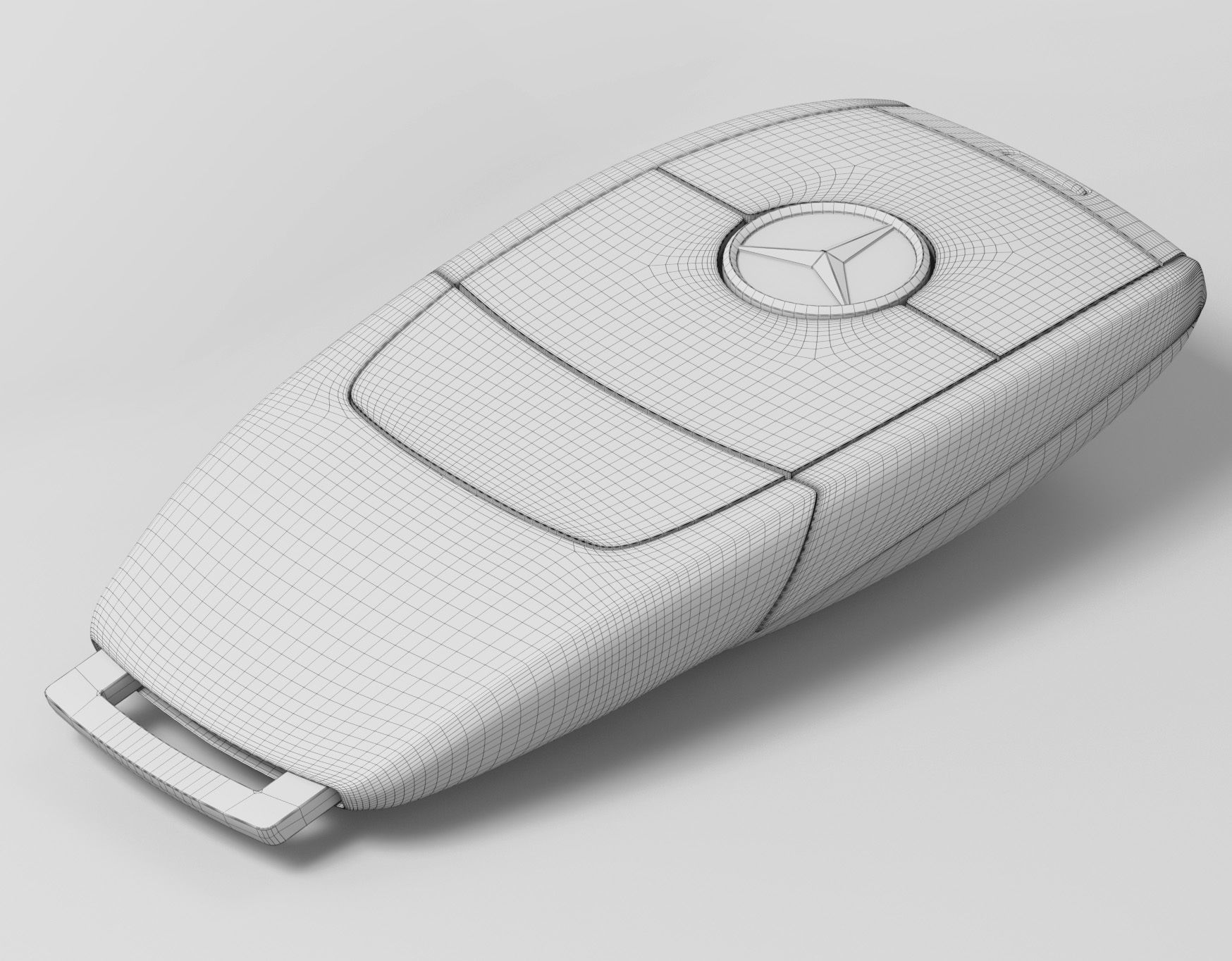Mercedes-benz Key 3D model_3