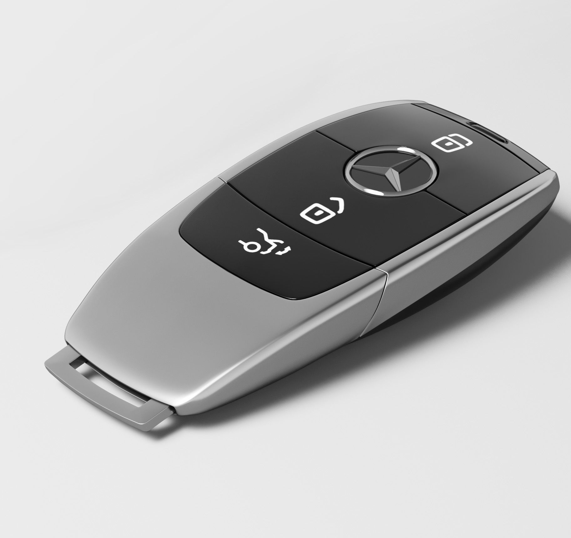 Mercedes-benz Key 3D model_2