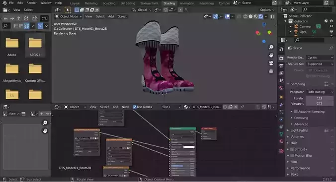 DTS-Model01-Boots2B boot