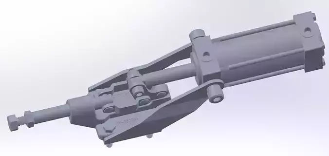 GPP-195070 hydraulic cylinder Free 3D model